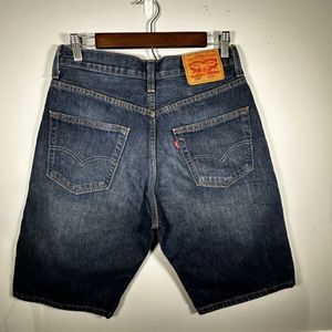 LEVIS‎ 569 Loose Fit Men's Denim Shorts Size 30 x 12" Dark Wash